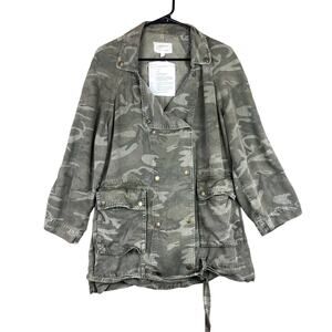 Current/Elliot Womens Jacket Green Camouflage The Infantry Army Casual Style 1